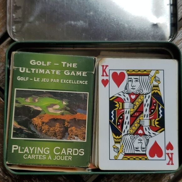 The Ultimate Game Golf Hoyle Playing Cards and Collector Tin - Picture 2 of 5